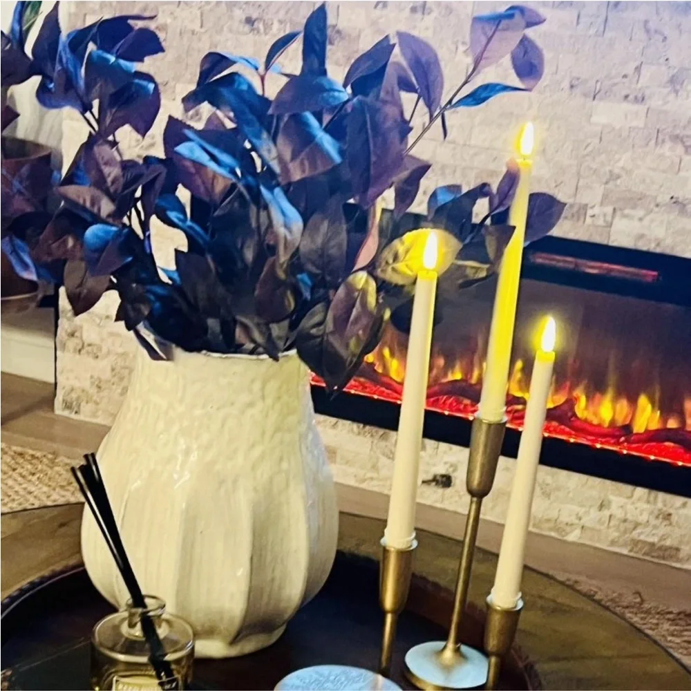 Artificial Black Plum Leaf Stem 25”- Hearth & Hand with Magnolia